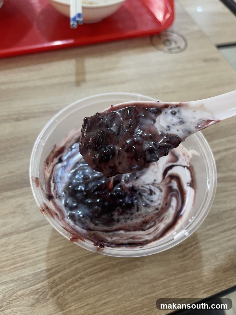 Black Rice Pudding with Coconut Milk