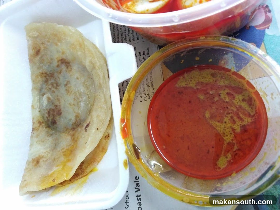 Roti Canai with Curry