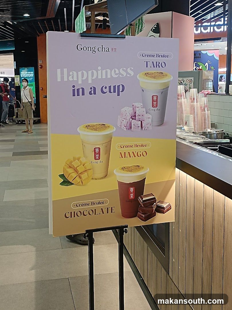 Gong Cha Creme Brulee Drinks