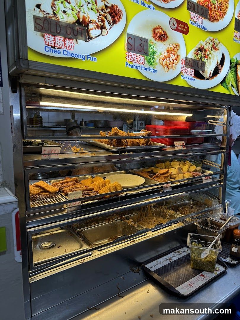 Food stall display