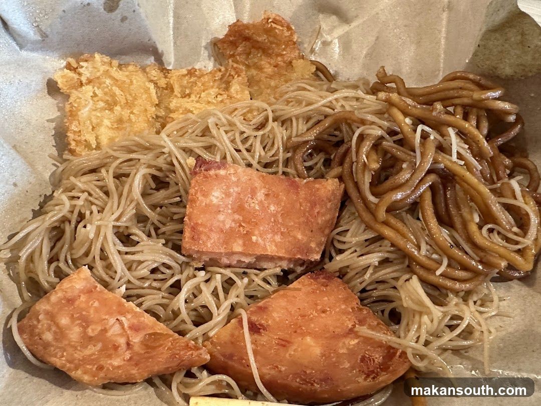 Fried Pork and Noodles