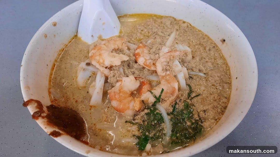 Laksa with Shrimp