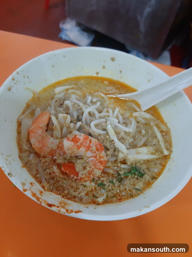 Laksa with Shrimp