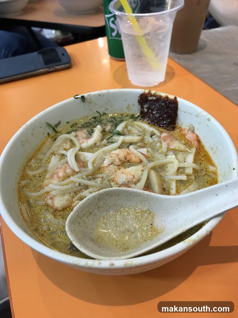 Noodle Soup with Shrimp