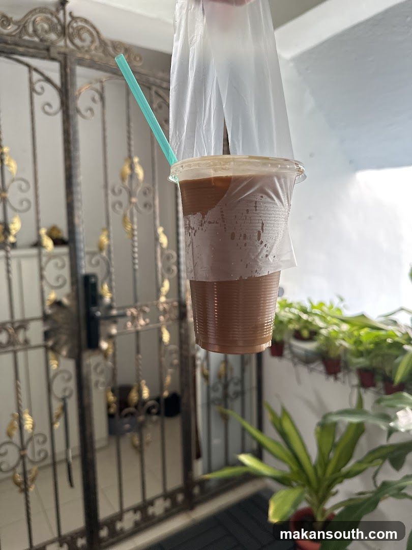 Iced Coffee in a Plastic Cup