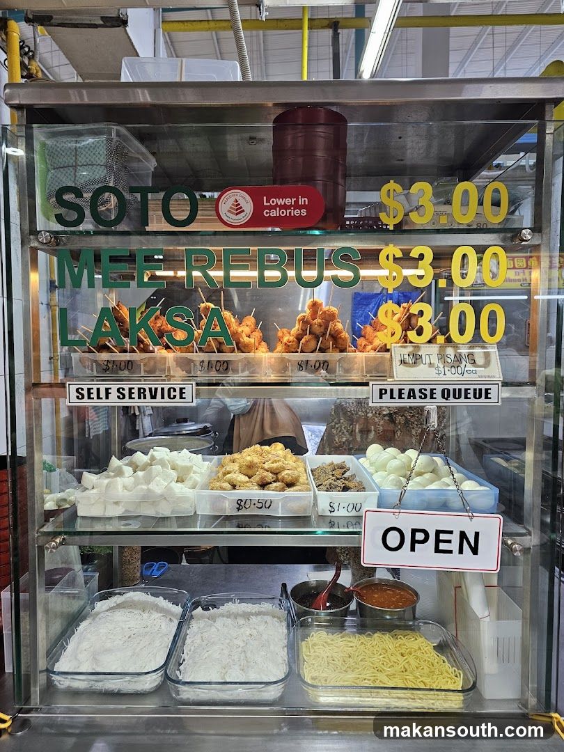 Food stall display