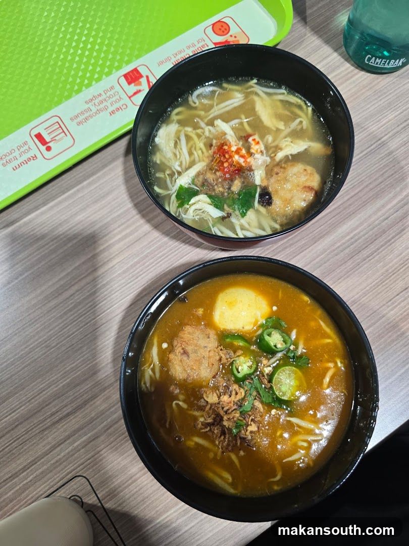 Two Bowls of Noodles