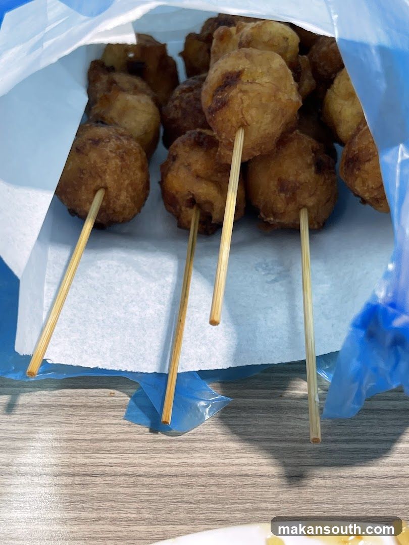 Fried Snacks on Sticks