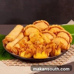 Assortment of Fried Snacks