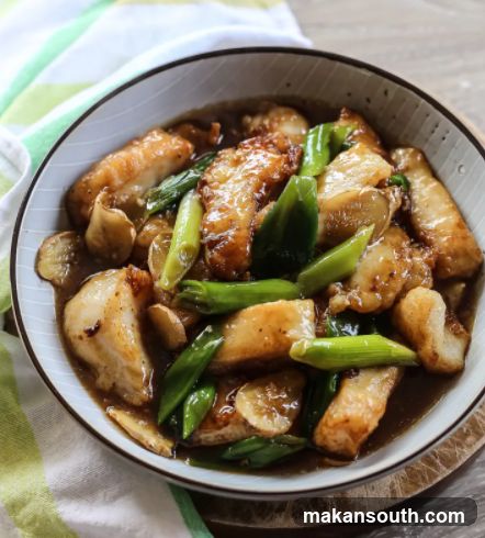 Fish with Scallions and Ginger