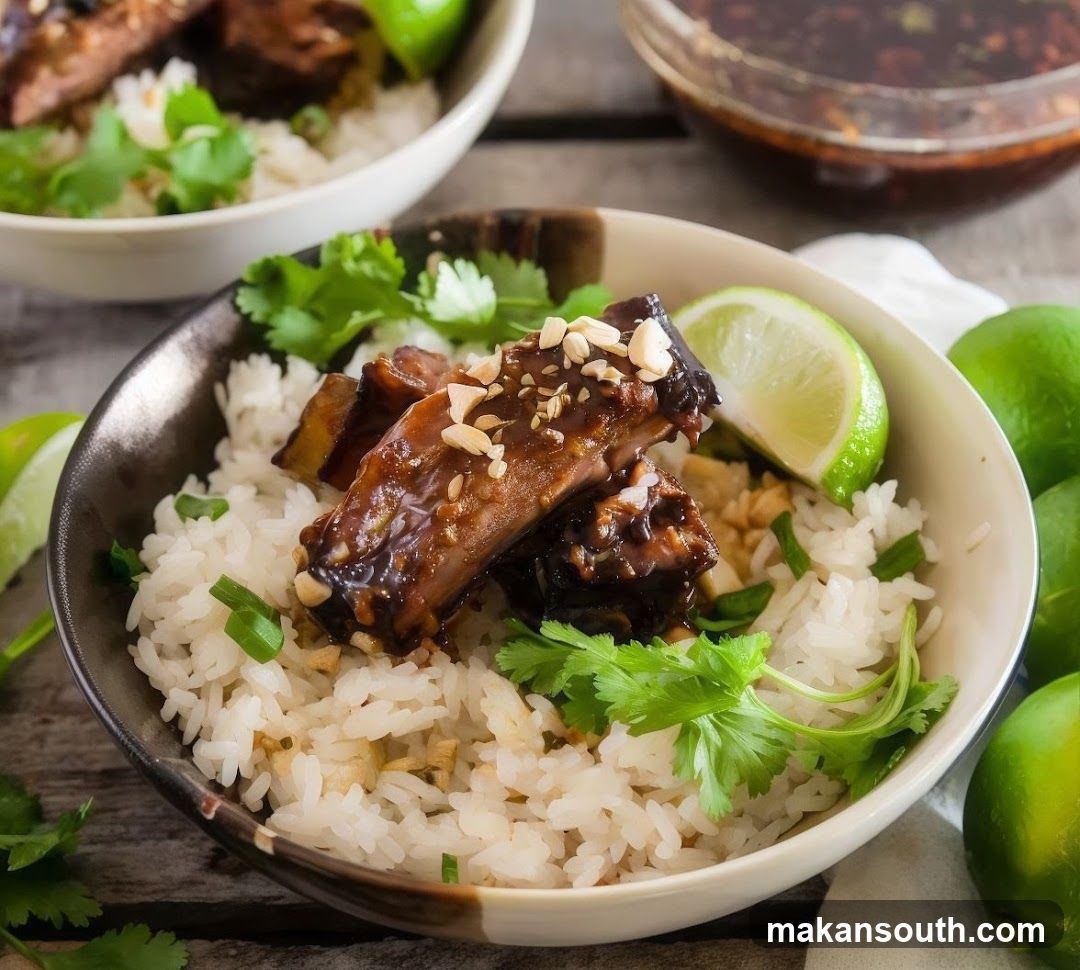 Braised Ribs with Rice