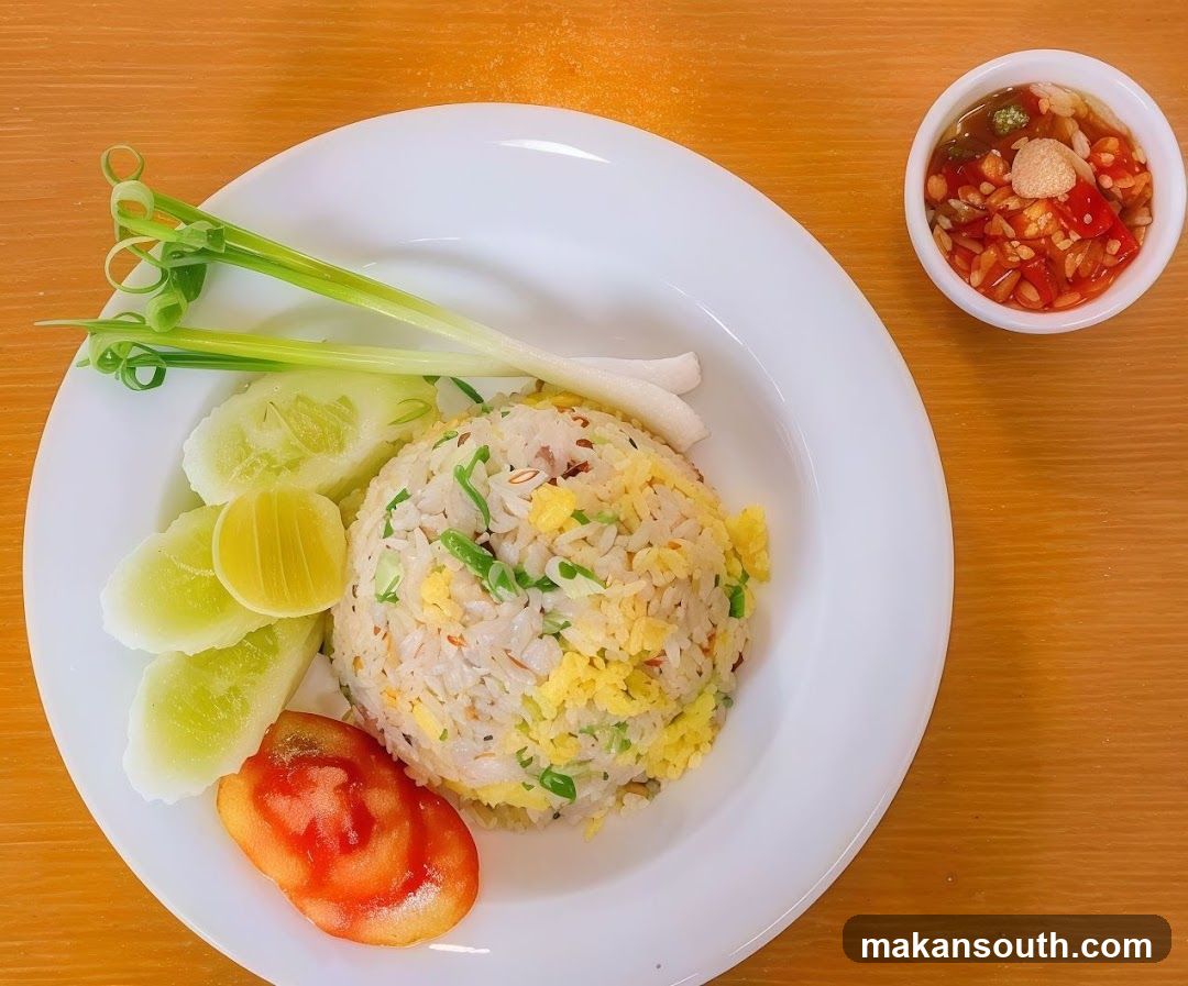 Fried Rice with Garnish