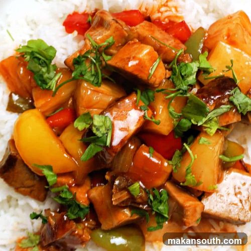 Sweet and Sour Pork with Rice