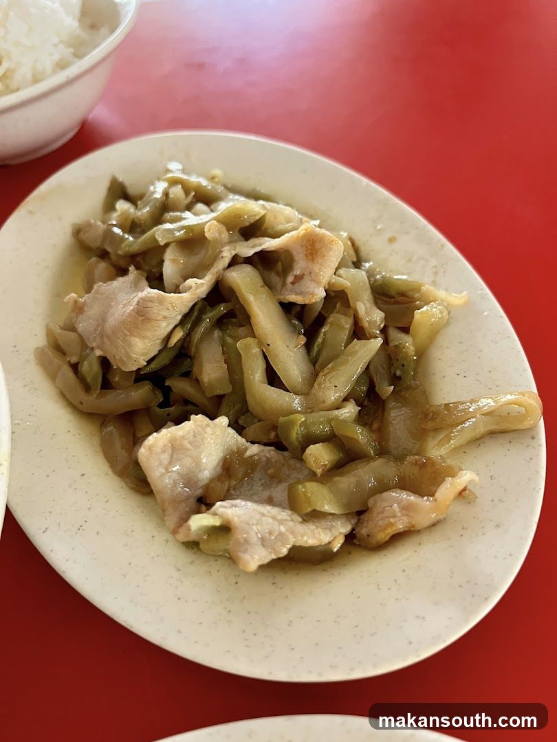 Stir-fried Pork with Pickled Mustard Greens