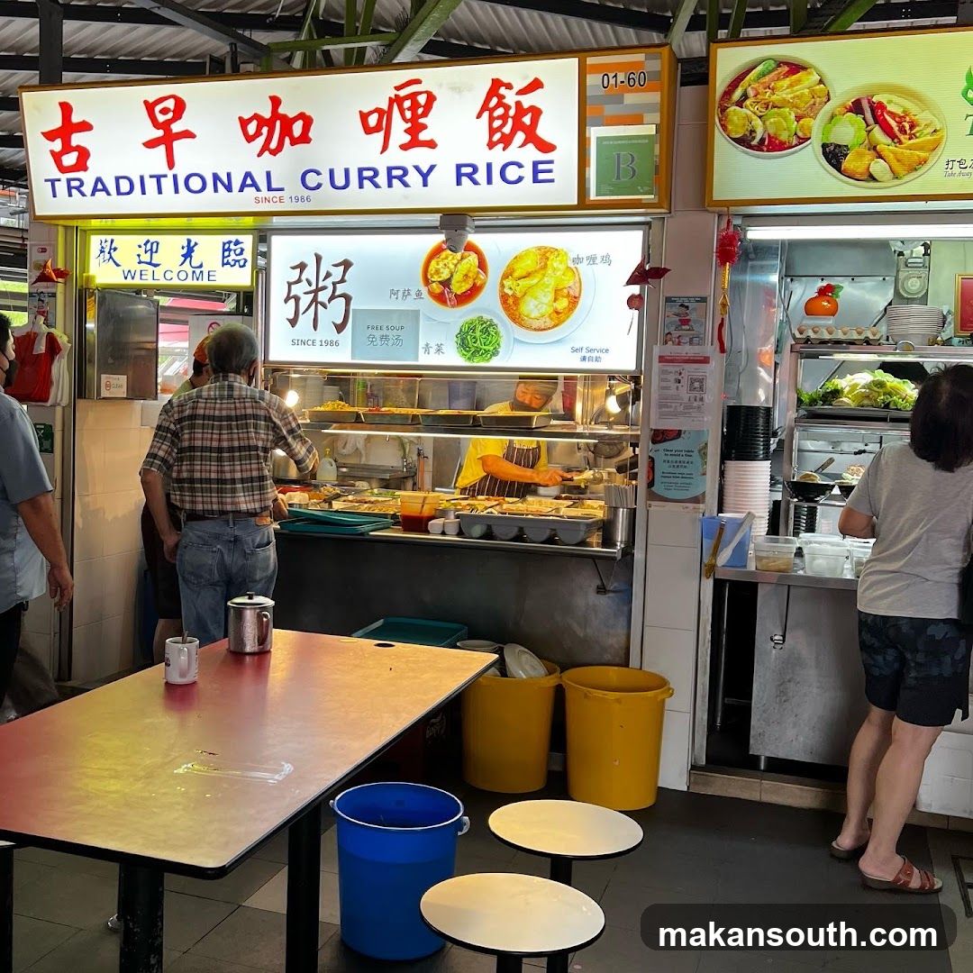 Traditional Curry Rice Stall