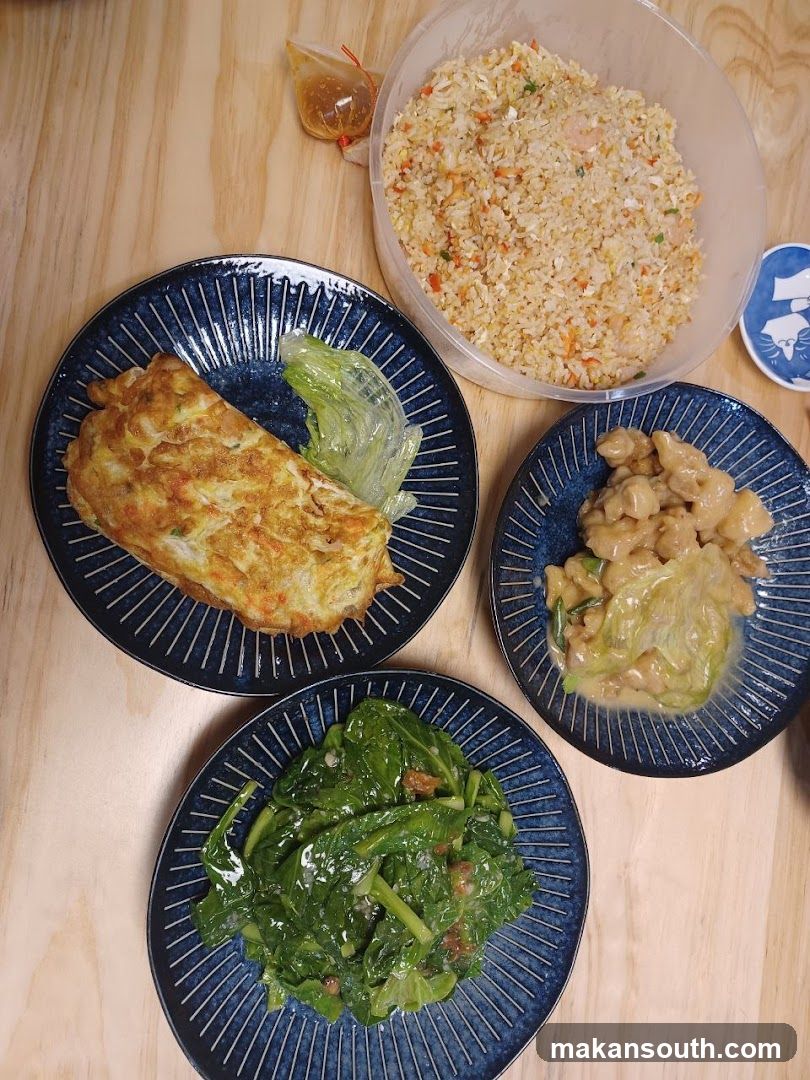 Chinese Food Spread