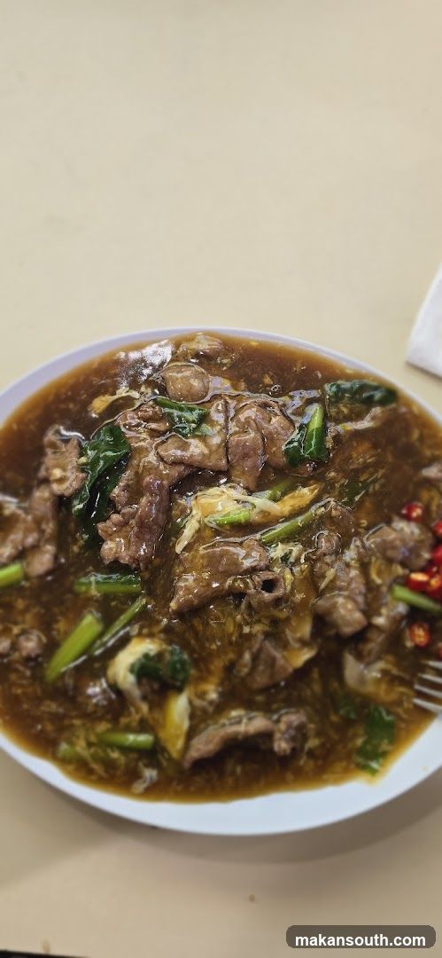 Beef noodle dish