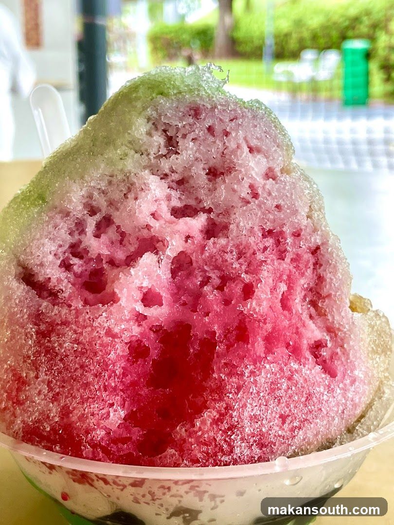 Shaved Ice Dessert
