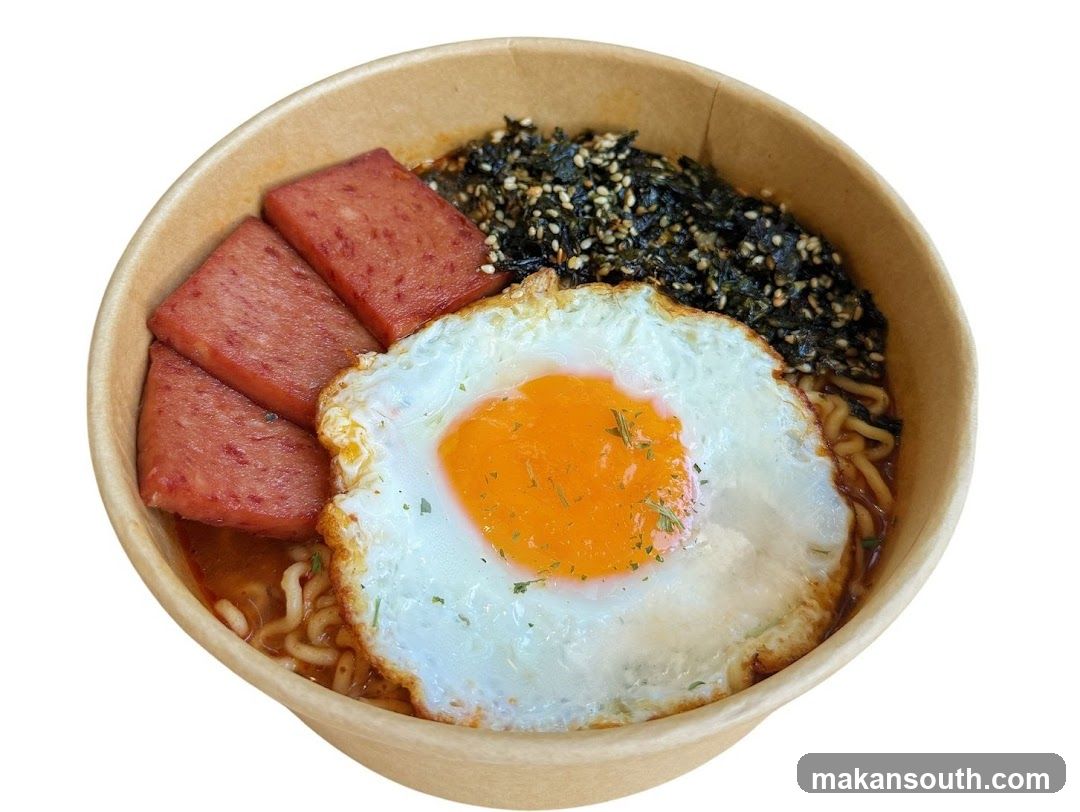 Spam and Egg Ramen