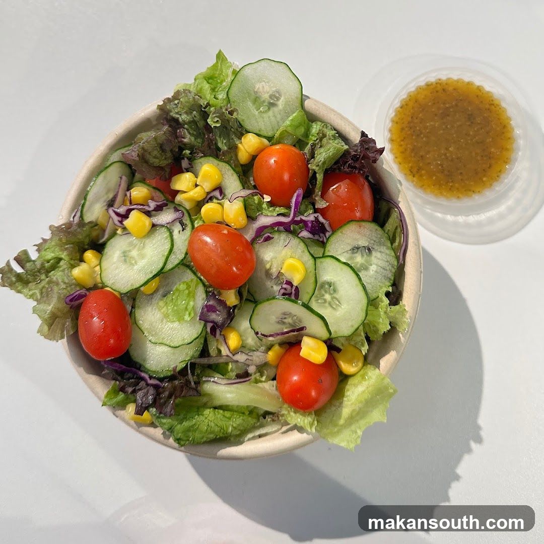 Salad with Dressing