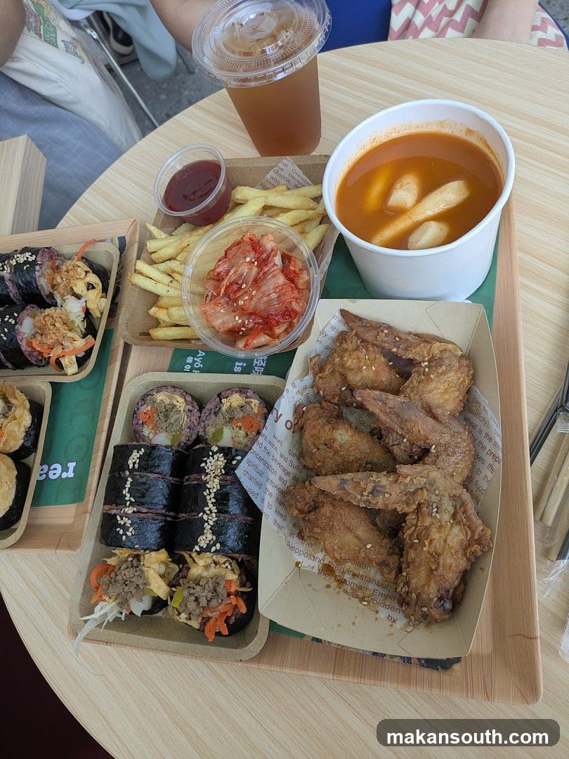 Korean Food Platter