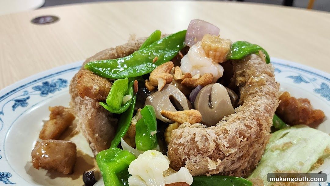 Fried Taro Ring Dish