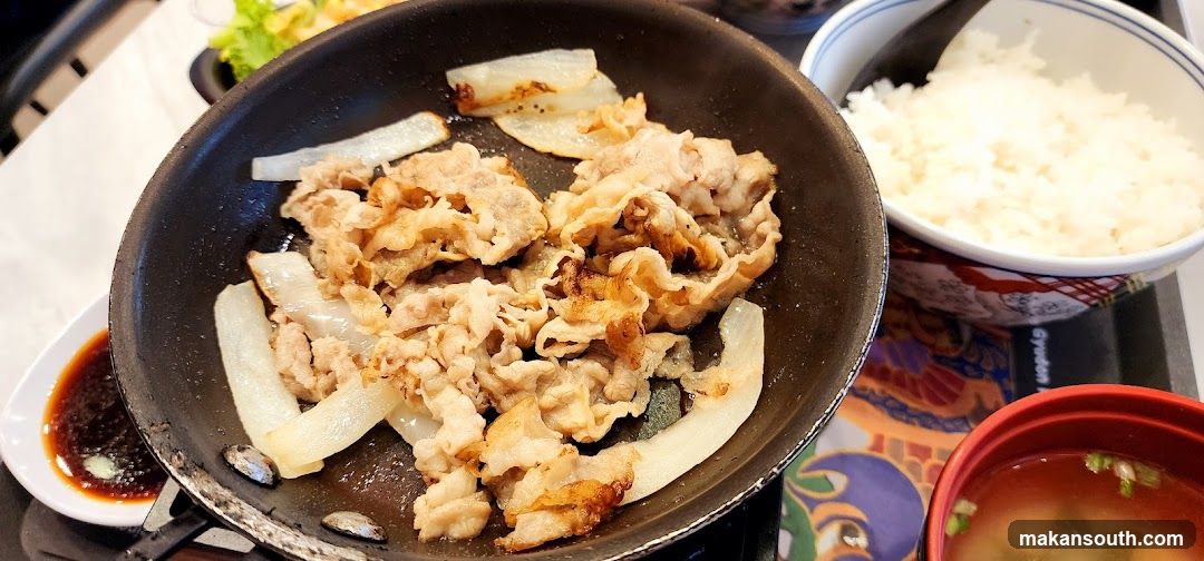Beef and Onion Stir-fry with Rice