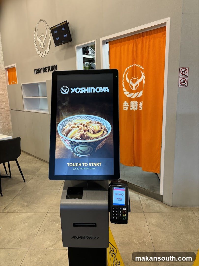 Yoshinoya Self-Ordering Kiosk