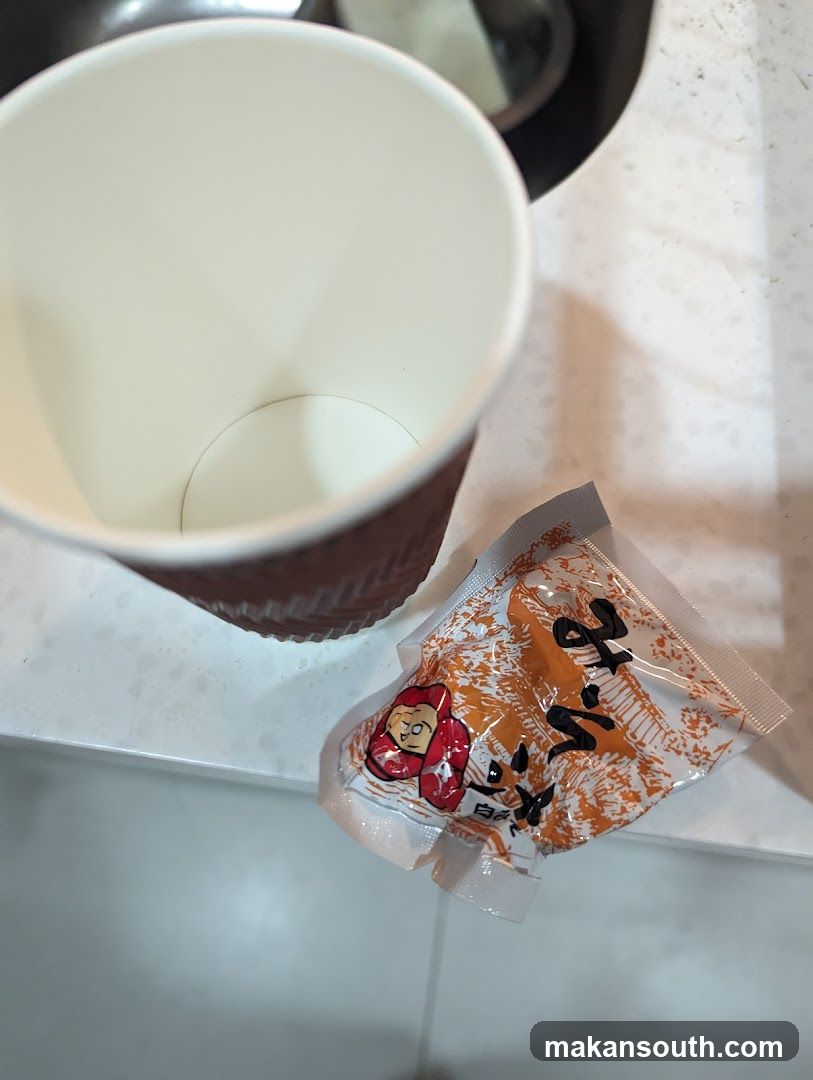 Cup and Seasoning Packet