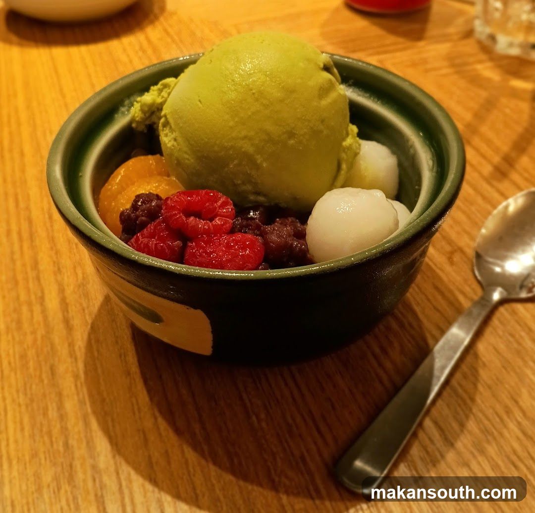 Matcha Ice Cream Dessert