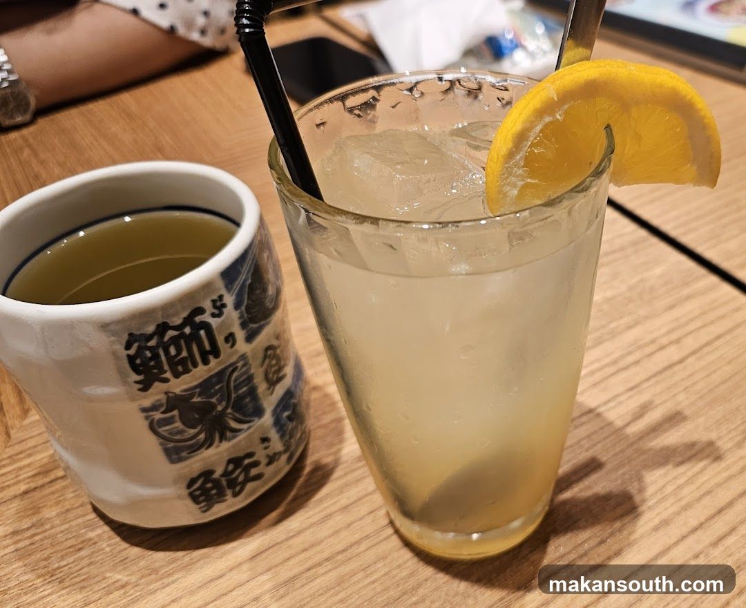 Drinks on a Table
