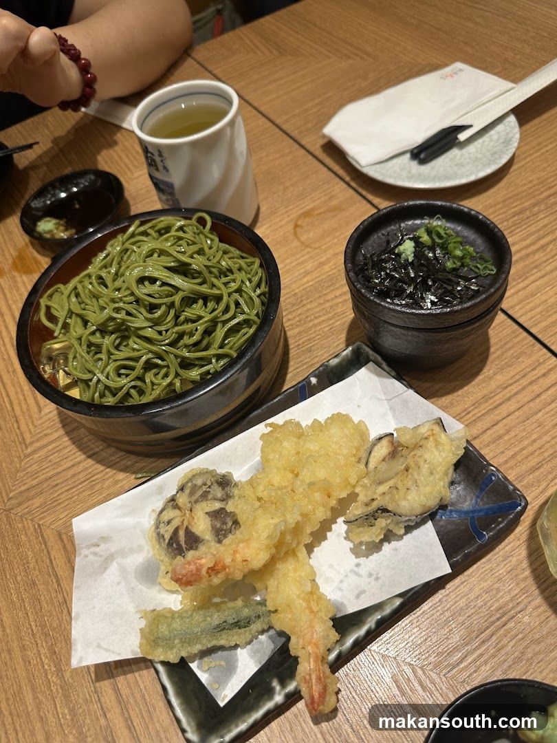 Soba Noodles with Tempura