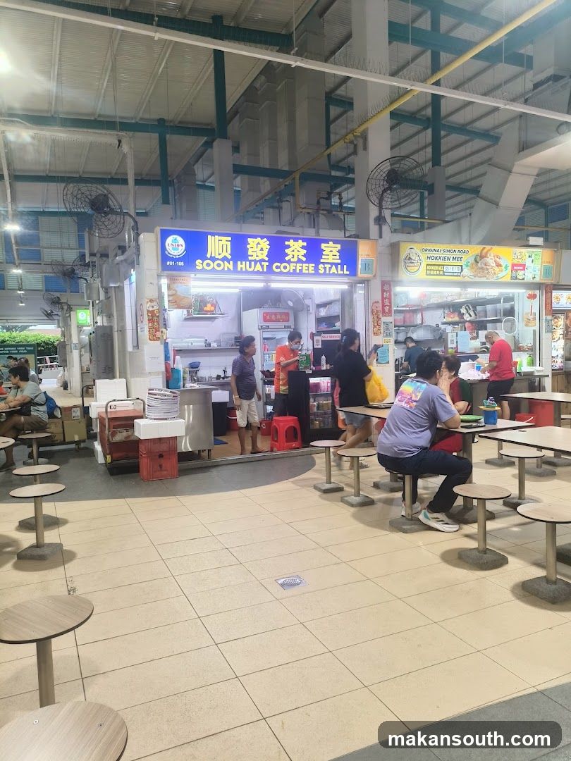 Food Stall in a Market