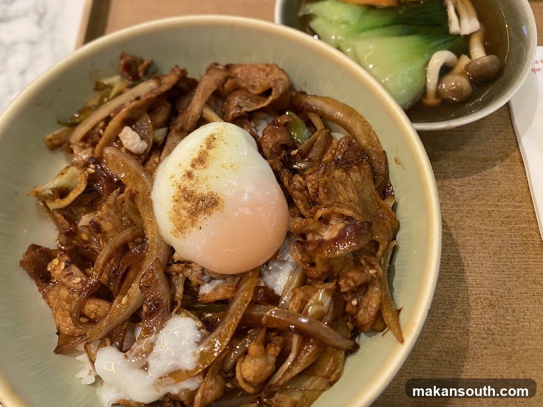 Savory Rice Bowl with Poached Egg