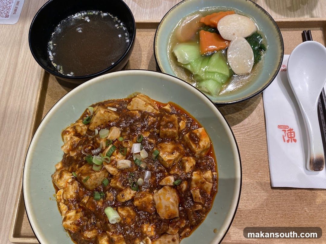 Mapo Tofu Meal