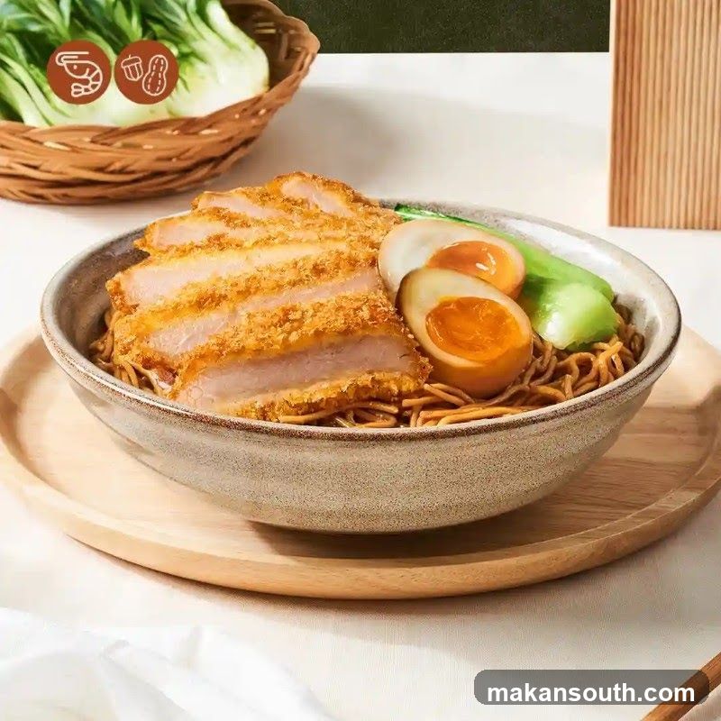 Noodle Dish with Pork and Egg