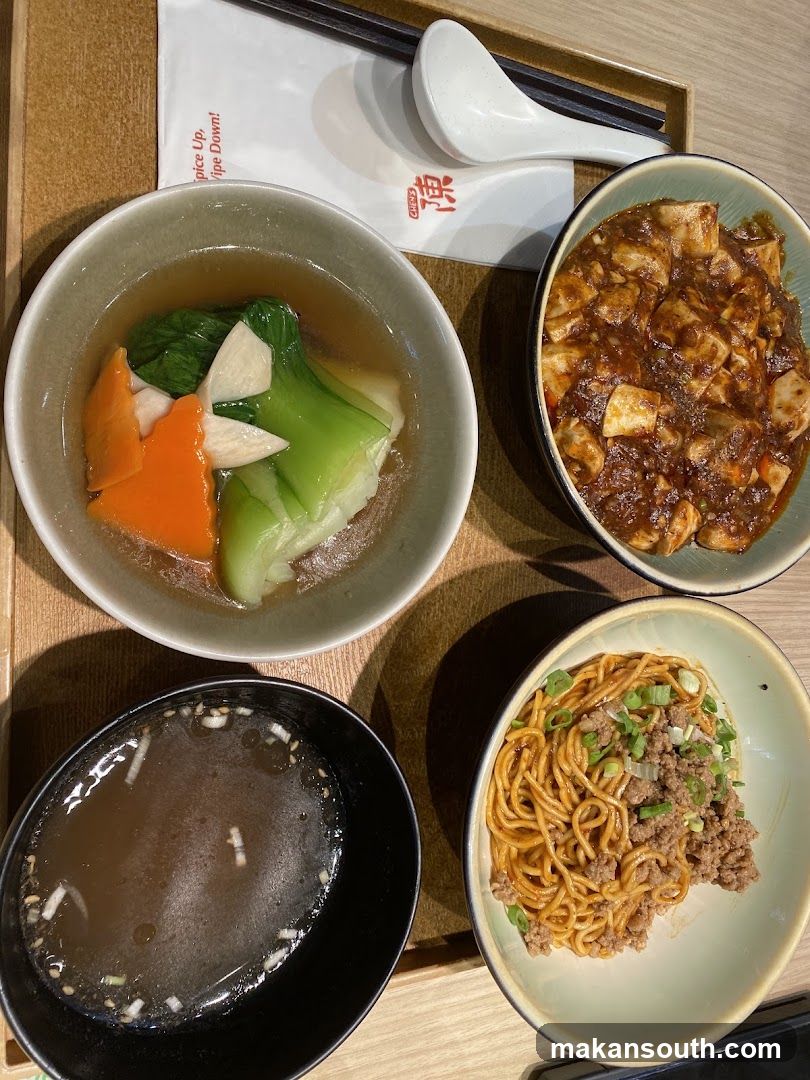 Chinese Food Spread
