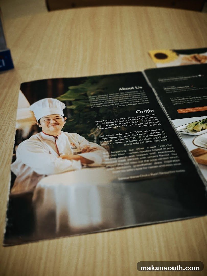 Restaurant Menu Page