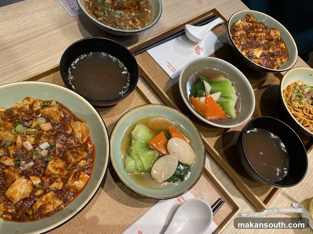 Chinese Food Spread