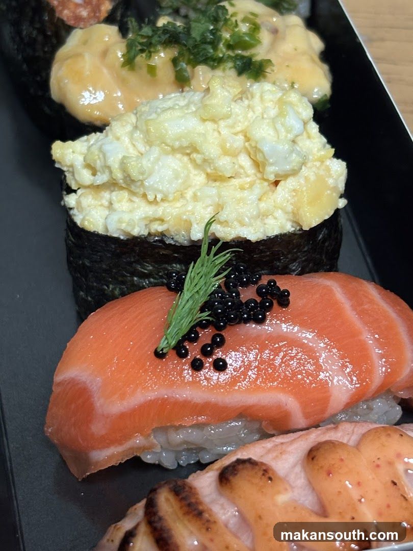 Assortment of Sushi