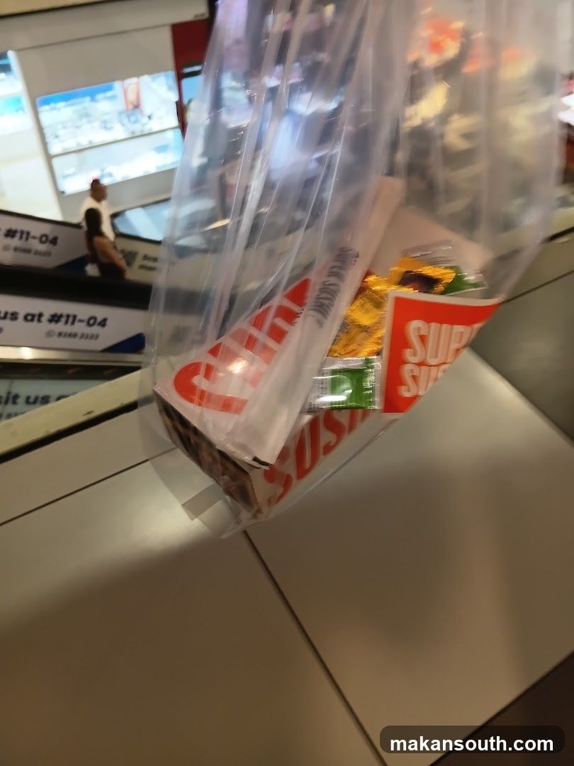 Sushi Takeaway Bag