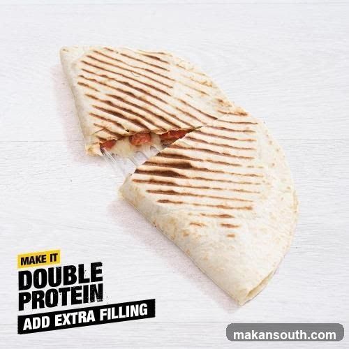 Grilled Wrap with Extra Filling