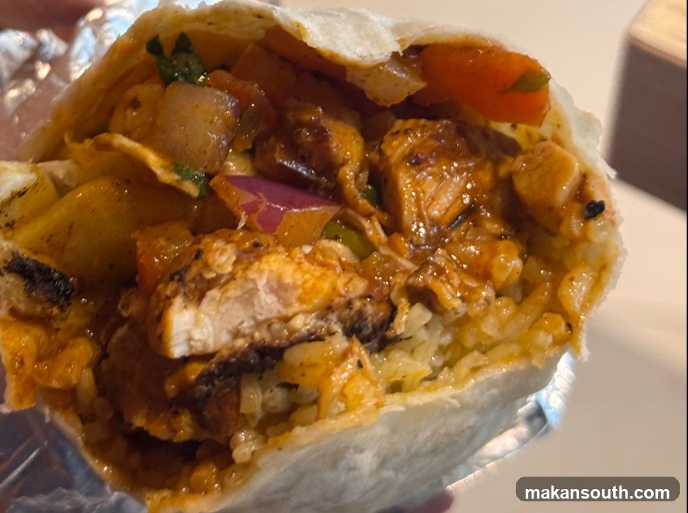 Chicken Burrito