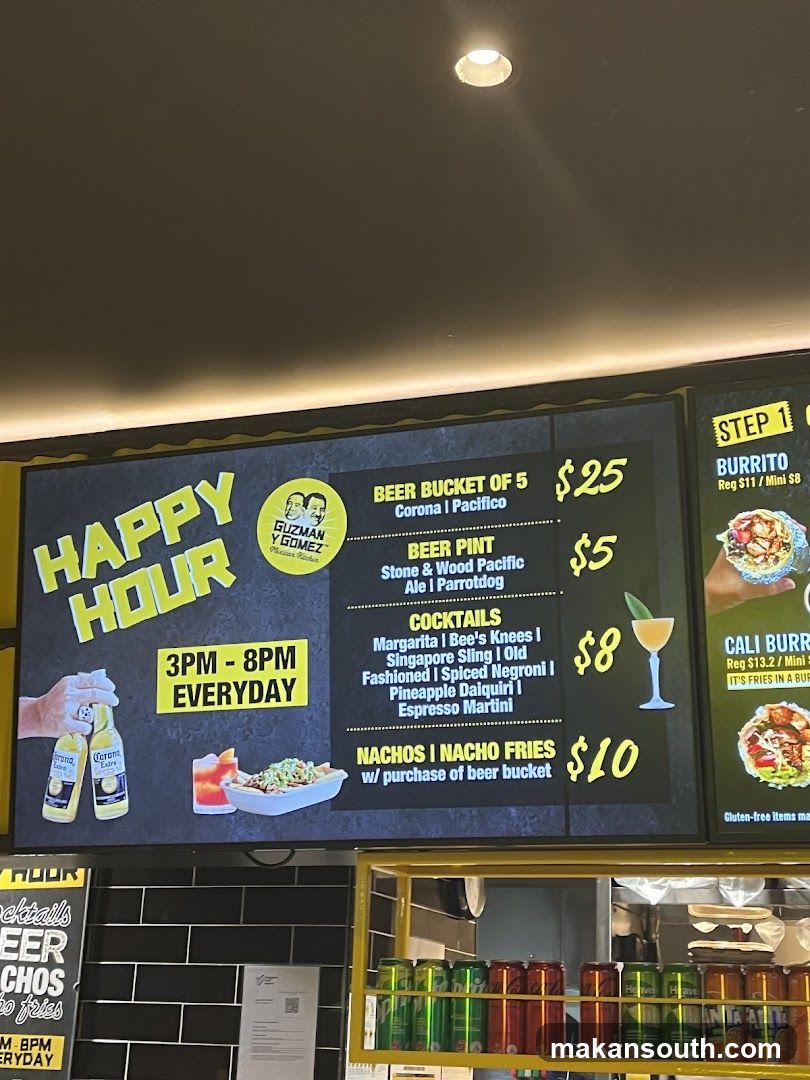 Happy Hour Menu
