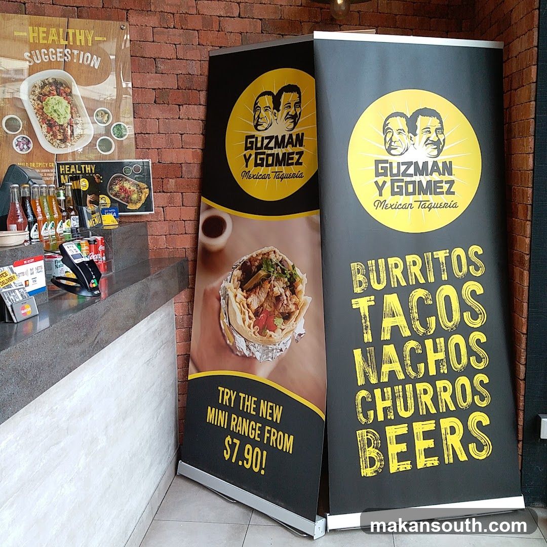 Guzman Y Gomez promotional banners