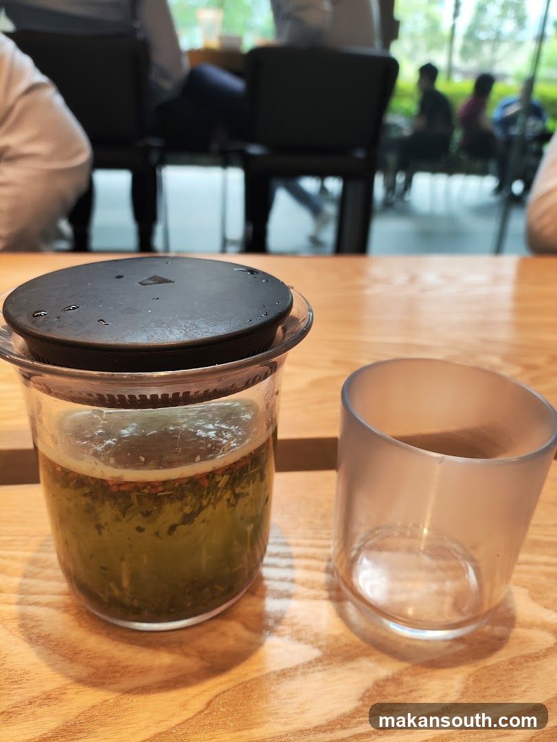 Tea Infuser and Glass