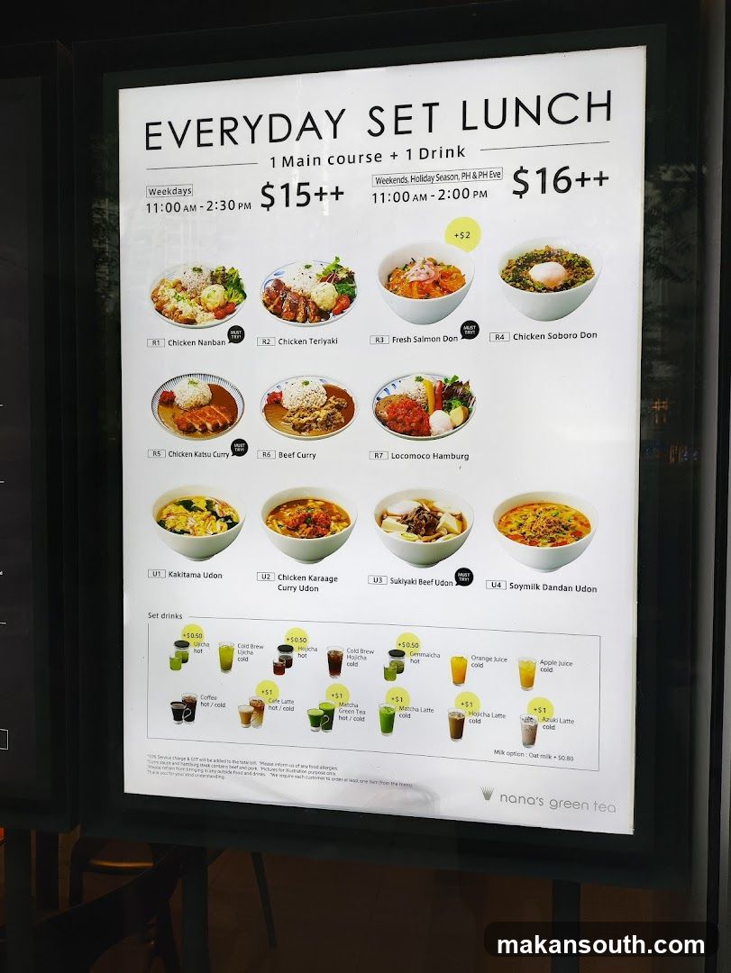 EVERYDAY SET LUNCH
