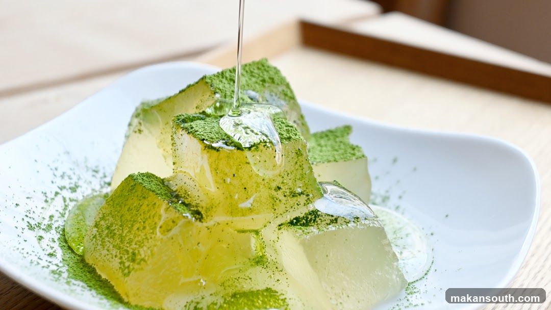 Matcha Jelly Dessert