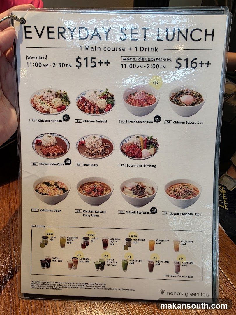 EVERYDAY SET LUNCH