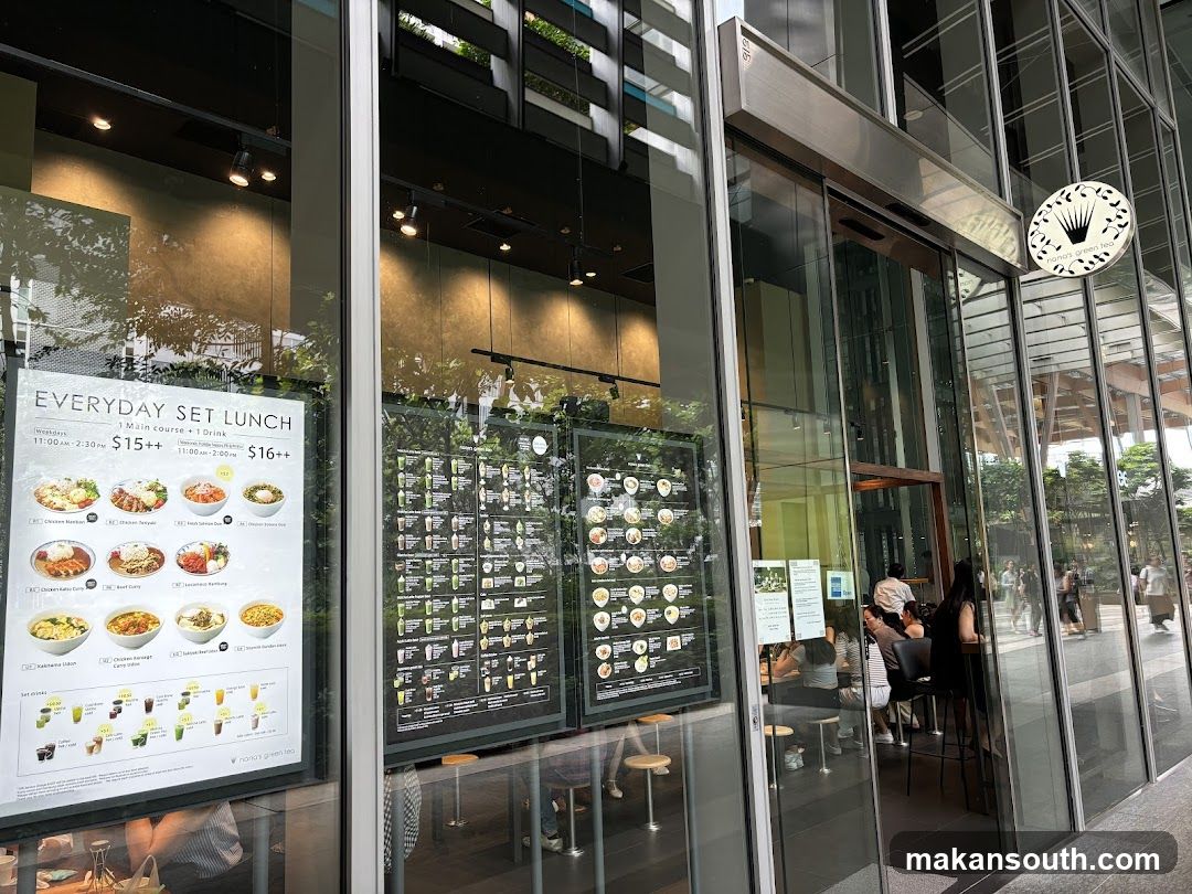 Restaurant Set Lunch Menu